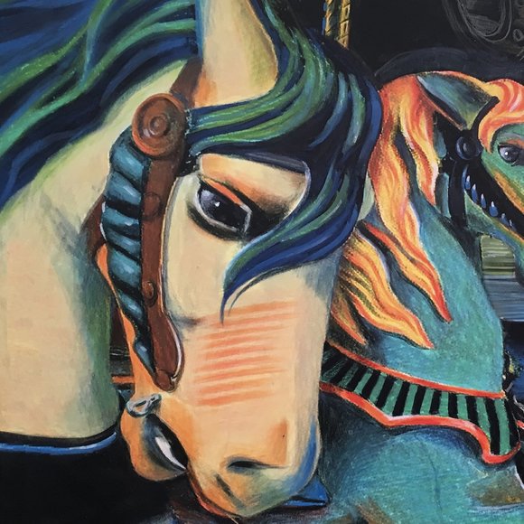 WHITE HORSE DREAM Fine Art Print - Picture 3 of 3